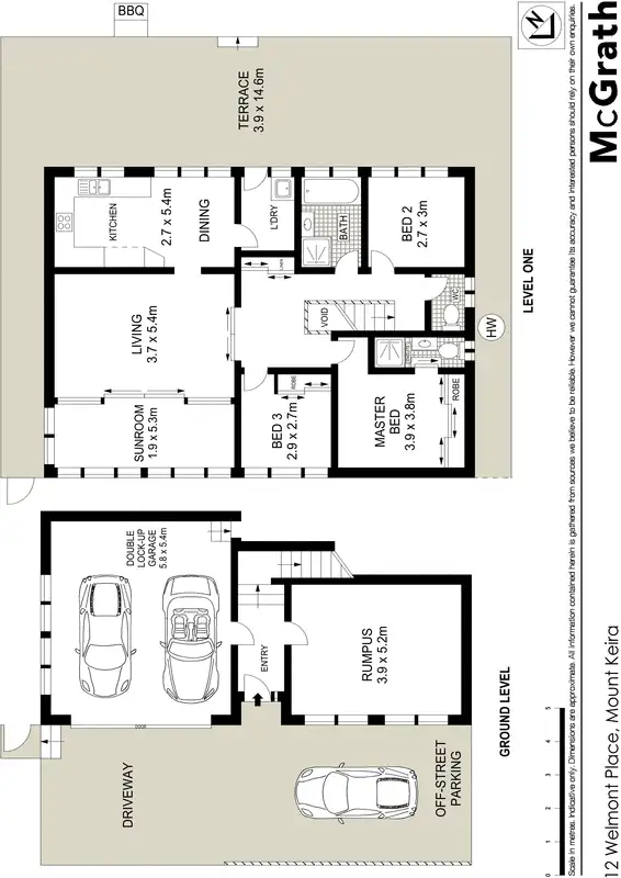 Floorplan of Homely house listing, 12 Welmont Place, Mount Keira NSW 2500