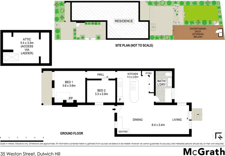 Floorplan of Homely house listing, 35 Weston Street, Dulwich Hill NSW 2203