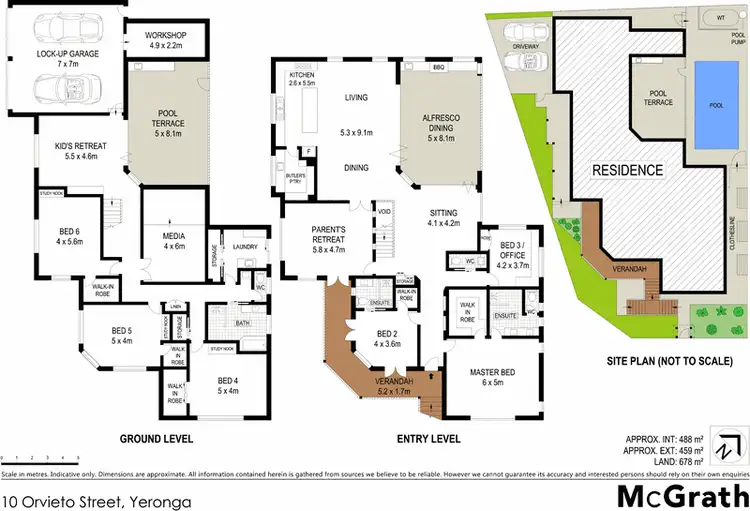 Floorplan of Homely house listing, 10 Orvieto Street, Yeronga QLD 4104