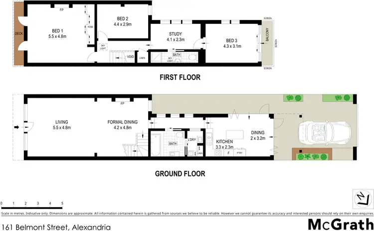 Floorplan of Homely house listing, 161 Belmont Street, Alexandria NSW 2015