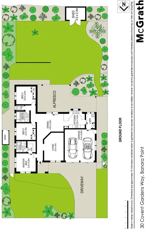 Floorplan of Homely house listing, 30 Covent Gardens Way, Banora Point NSW 2486