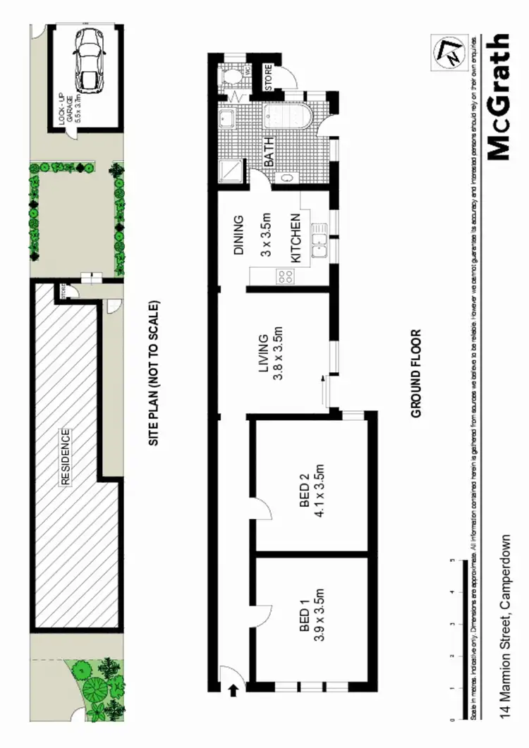 Floorplan of Homely house listing, 14 Marmion Street, Camperdown NSW 2050