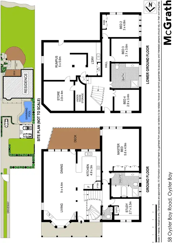 Floorplan of Homely house listing, 58 Oyster Bay Road, Oyster Bay NSW 2225