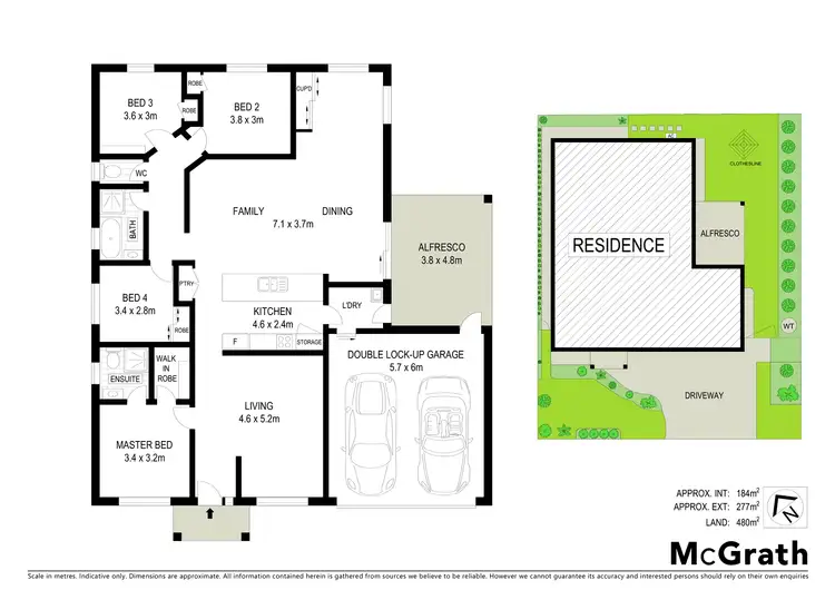 Floorplan of Homely house listing, 8 Piper Place, Springfield Lakes QLD 4300