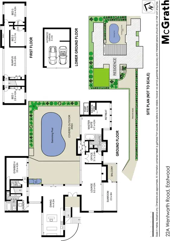 Floorplan of Homely house listing, 22A Wentworth Road, Eastwood NSW 2122