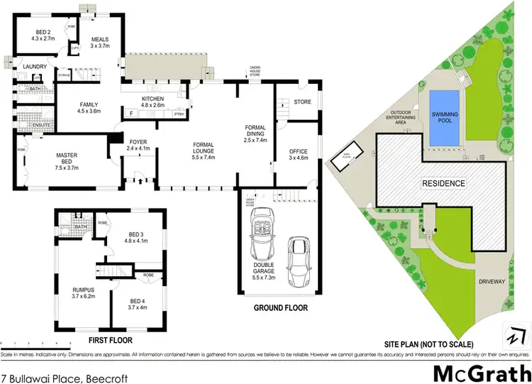 Floorplan of Homely house listing, 7 Bullawai Place, Beecroft NSW 2119