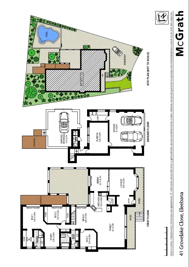 Floorplan of Homely house listing, 41 Grovelake Close, Eleebana NSW 2282