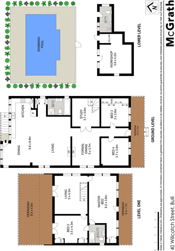 Floorplan of Homely house listing, 40 Willcath Street, Bulli NSW 2516