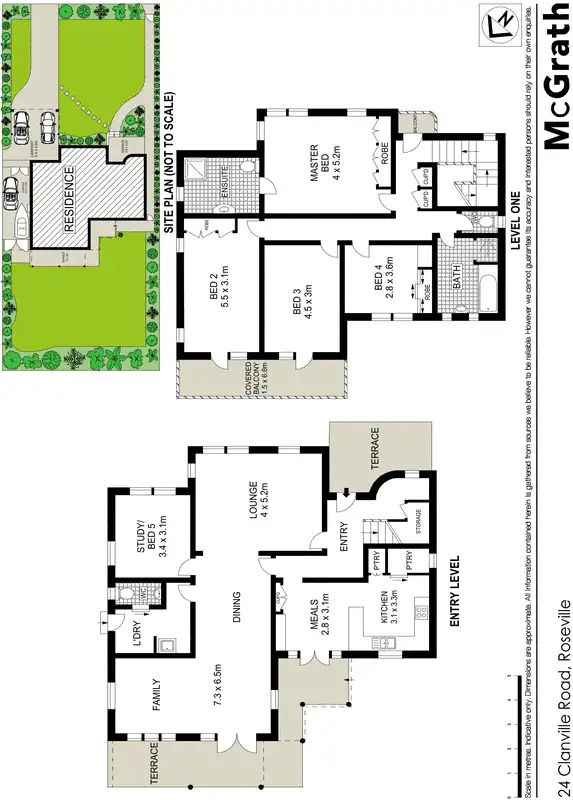 Floorplan of Homely house listing, 24 Clanville Road, Roseville NSW 2069