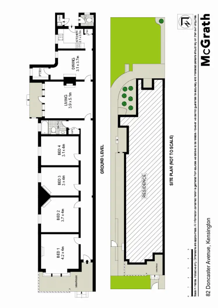 Floorplan of Homely house listing, 82 Doncaster Avenue, Kensington NSW 2033