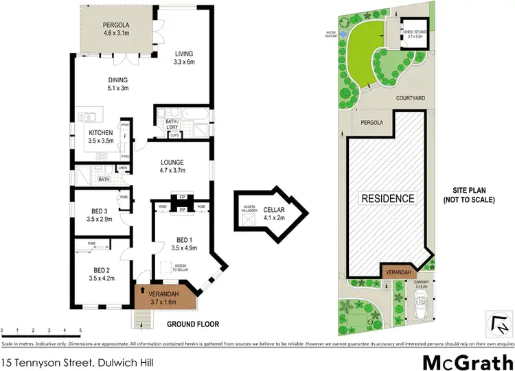 Floorplan of Homely house listing, 15 Tennyson Street, Dulwich Hill NSW 2203