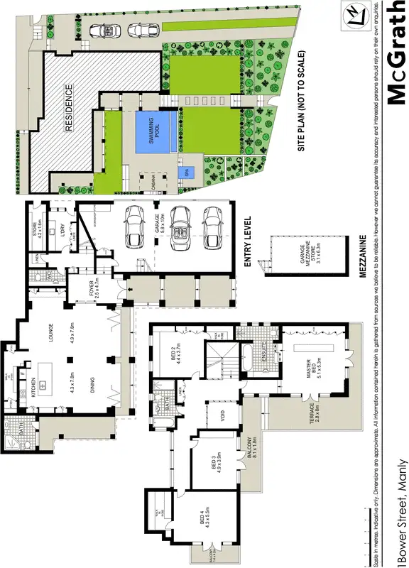 Floorplan of Homely house listing, 1 Bower Street, Manly NSW 2095