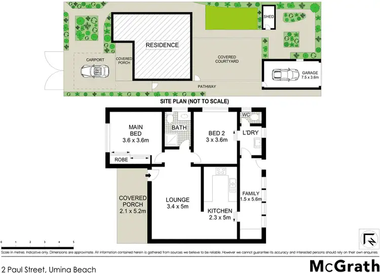 Floorplan of Homely house listing, 2 Paul Street, Umina Beach NSW 2257