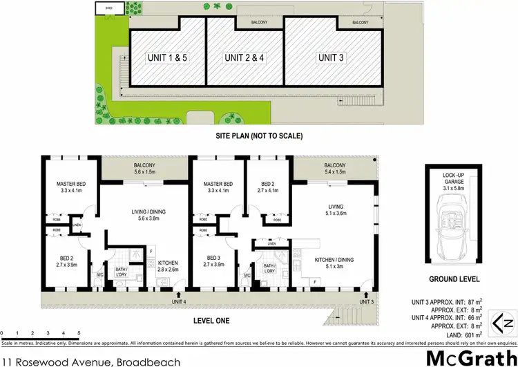 Floorplan of Homely apartment listing, 3/11 Rosewood Avenue, Broadbeach QLD 4218