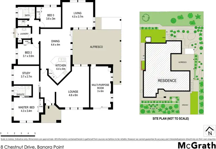 Floorplan of Homely house listing, 8 Chestnut Drive, Banora Point NSW 2486