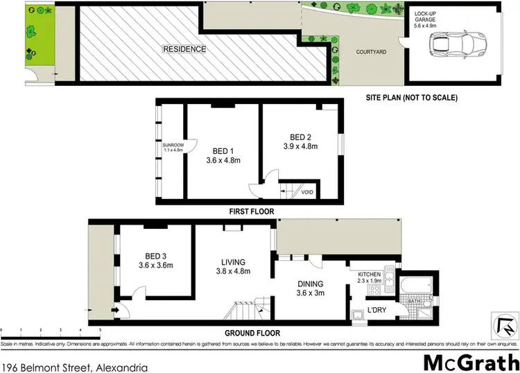 Floorplan of Homely house listing, 196 Belmont Street, Alexandria NSW 2015