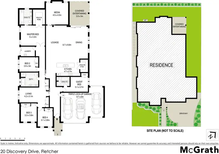 Floorplan of Homely house listing, 20 Discovery Drive, Fletcher NSW 2287