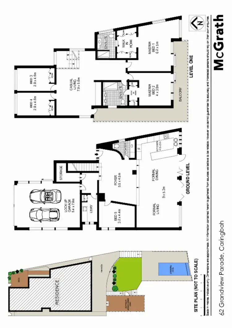 Floorplan of Homely house listing, 62 Grandview Parade, Caringbah NSW 2229
