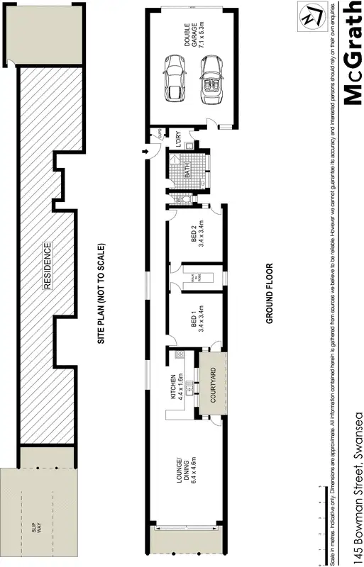 Floorplan of Homely house listing, 145 Bowman Street, Swansea NSW 2281