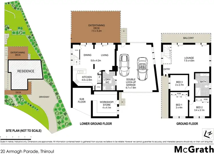 Floorplan of Homely house listing, 20 Armagh Parade, Thirroul NSW 2515