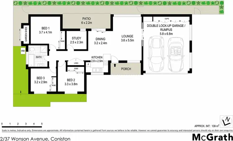 Floorplan of Homely villa listing, 2/37 Wonson Avenue, Coniston NSW 2500