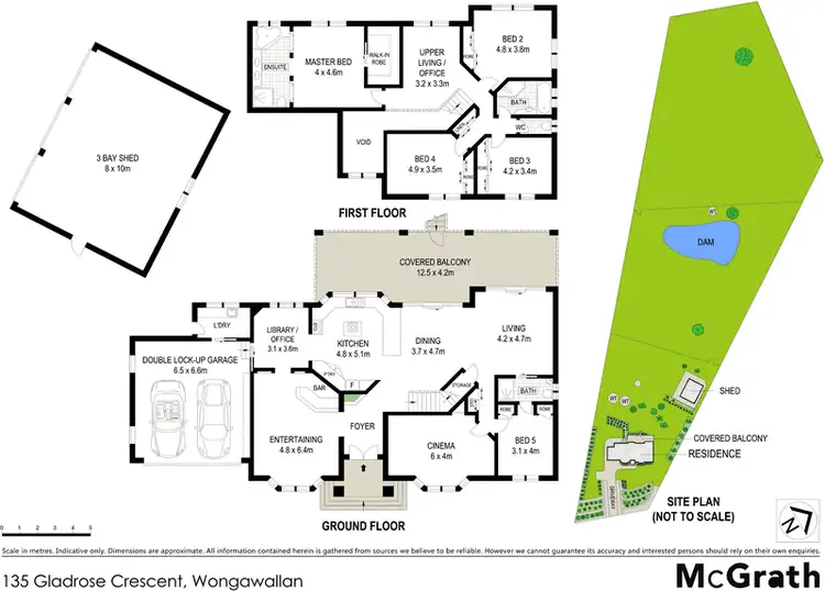 Floorplan of Homely house listing, 135 Gladrose Crescent, Wongawallan QLD 4210