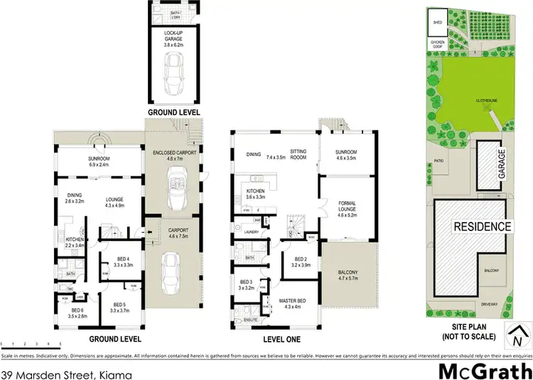 Floorplan of Homely house listing, 39 Marsden Street, Kiama NSW 2533