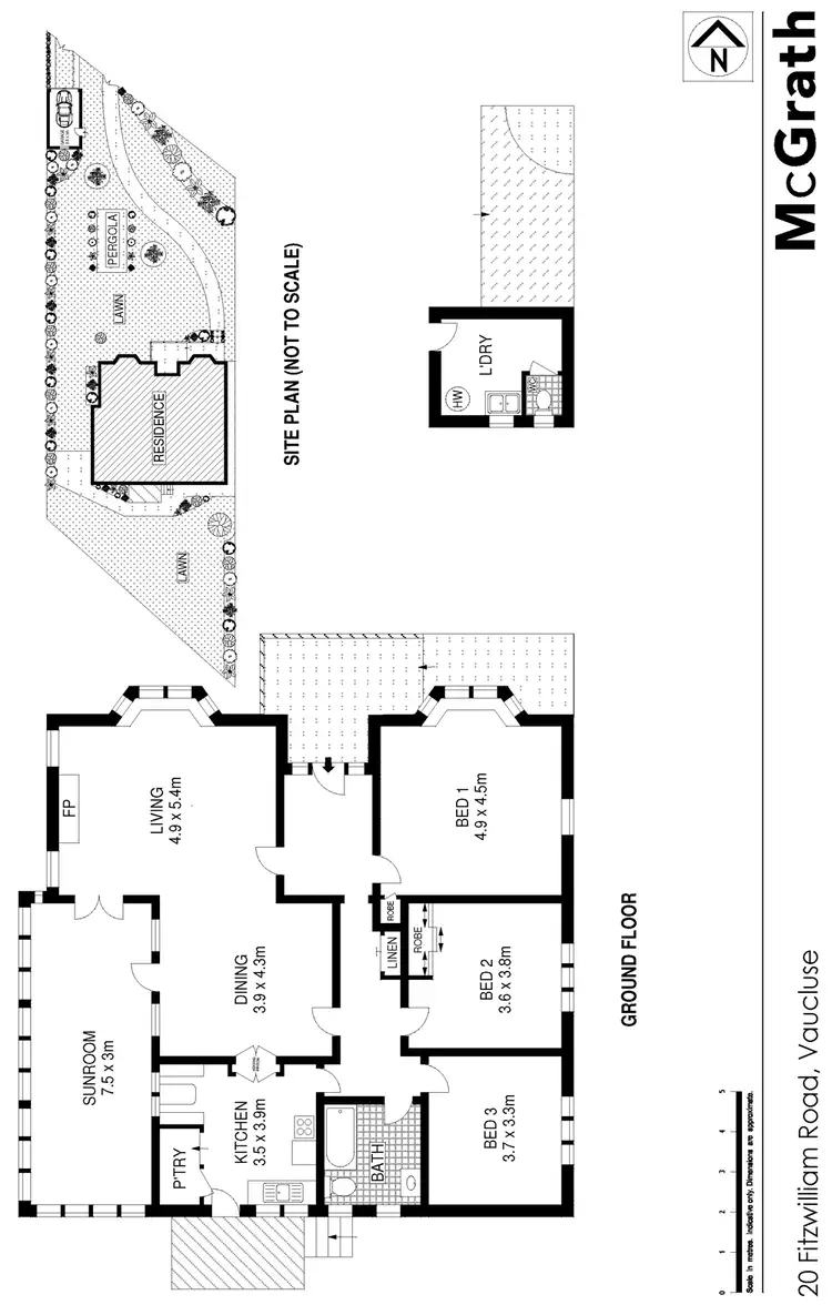 Floorplan of Homely house listing, 20 Fitzwilliam Road, Vaucluse NSW 2030