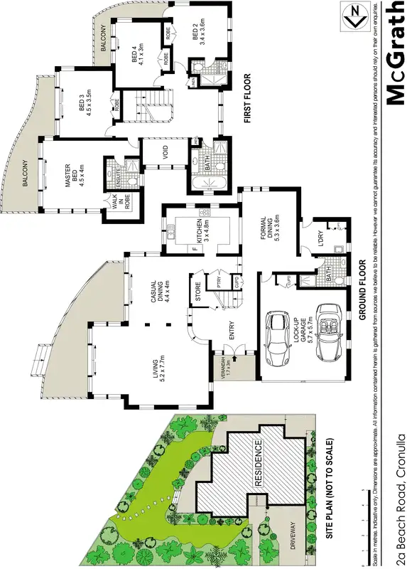 Floorplan of Homely house listing, 2A Beach Street, Cronulla NSW 2230
