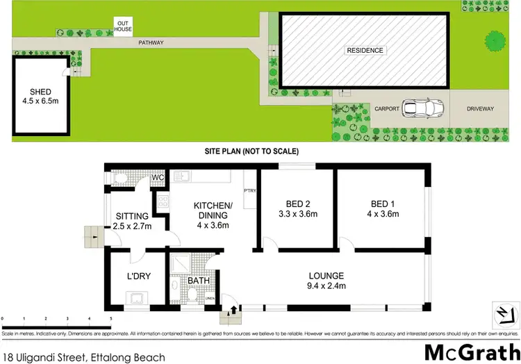 Floorplan of Homely house listing, 18 Uligandi Street, Ettalong Beach NSW 2257