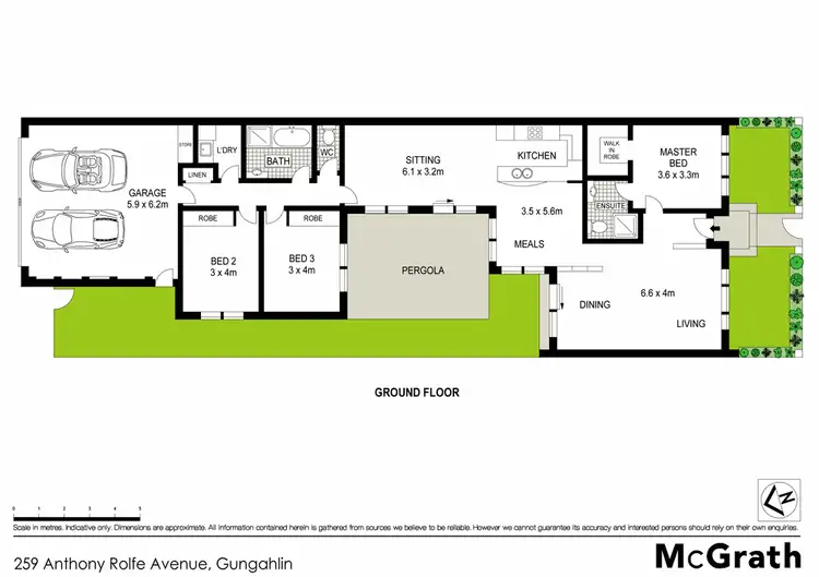 Floorplan of Homely villa listing, 259 Anthony Rolfe Avenue, Gungahlin ACT 2912