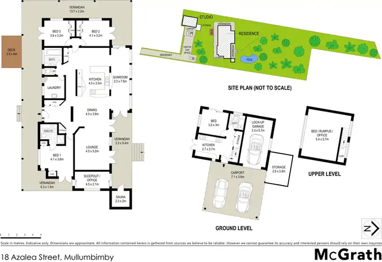 Floorplan of Homely house listing, 18 Azalea Street, Mullumbimby NSW 2482