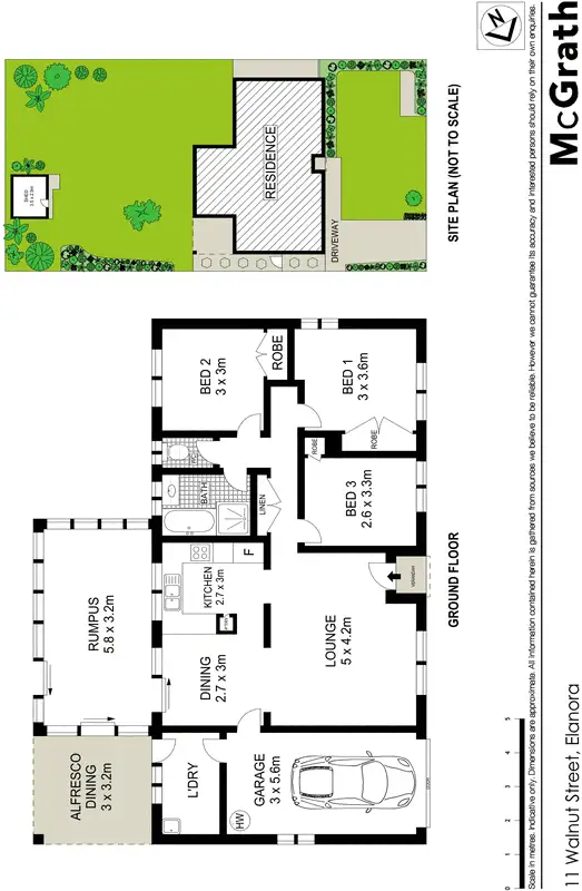 Floorplan of Homely house listing, 11 Walnut Street, Elanora QLD 4221