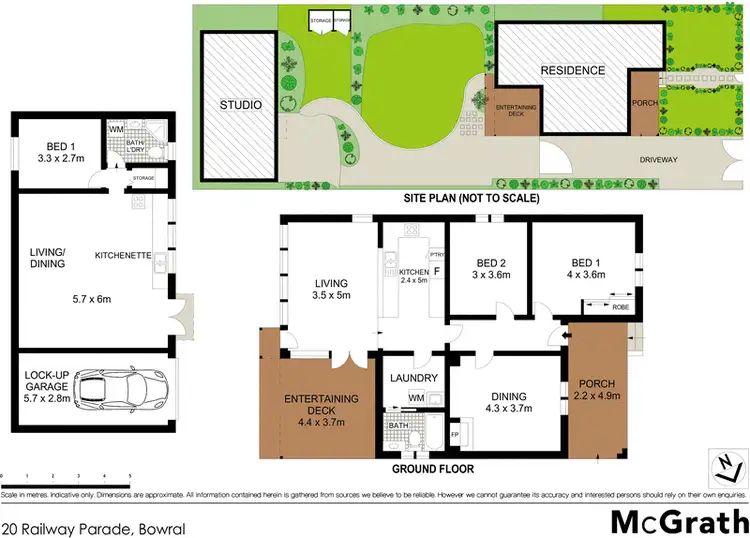 Floorplan of Homely house listing, 20 Railway Parade, Bowral NSW 2576