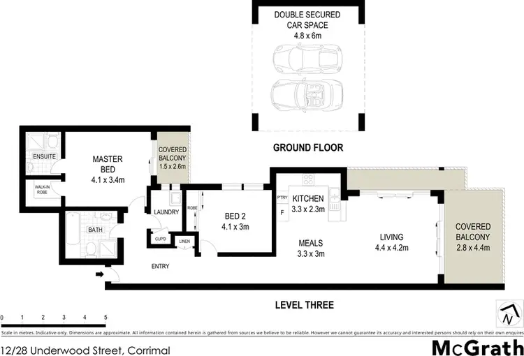 Floorplan of Homely apartment listing, 12/28 Underwood Street, Corrimal NSW 2518