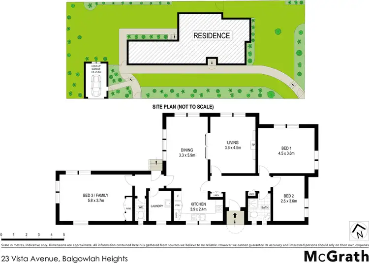 Floorplan of Homely house listing, 23 Vista Avenue, Balgowlah Heights NSW 2093