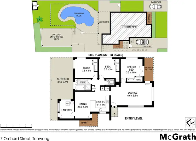 Floorplan of Homely house listing, 7 Orchard Street, Toowong QLD 4066