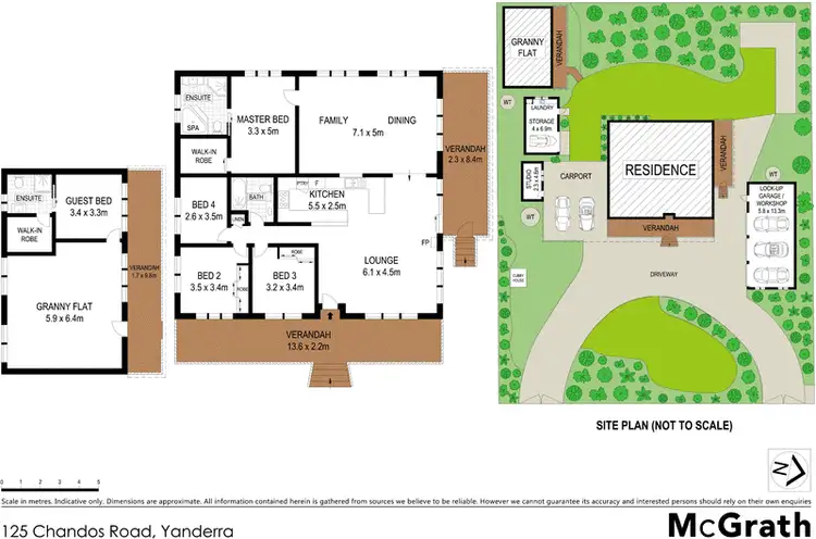 Floorplan of Homely house listing, 125 Chandos Road, Yanderra NSW 2574