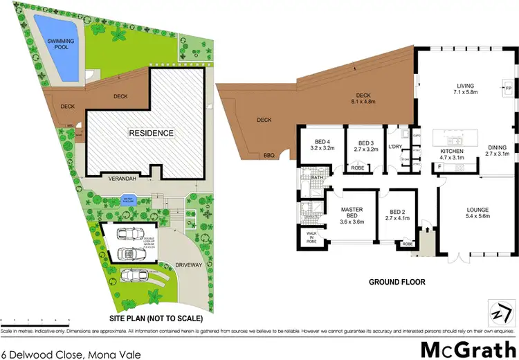 Floorplan of Homely house listing, 6 Delwood Close, Mona Vale NSW 2103