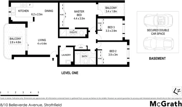 Floorplan of Homely apartment listing, 8/10 Belleverde Avenue, Strathfield NSW 2135