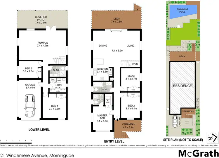 Floorplan of Homely house listing, 21 Windemere Avenue, Morningside QLD 4170