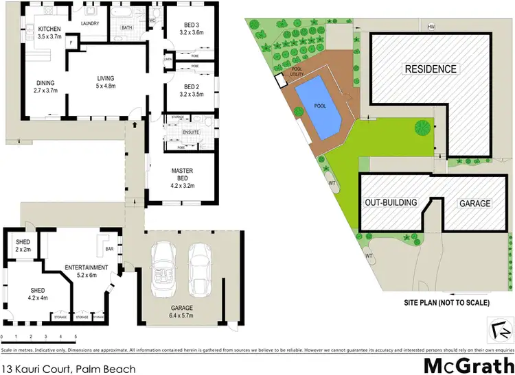 Floorplan of Homely house listing, 13 Kauri Court, Palm Beach QLD 4221