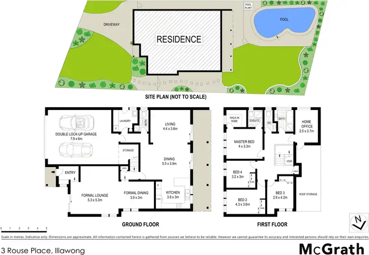 Floorplan of Homely house listing, 3 Rouse Place, Illawong NSW 2234