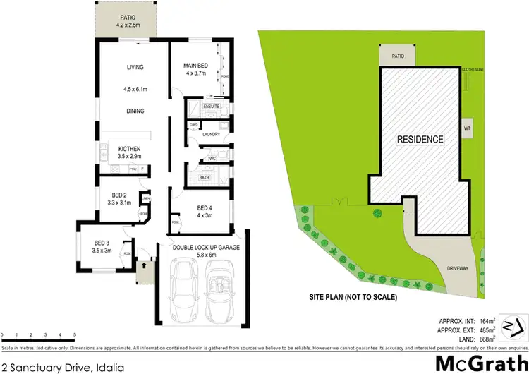 Floorplan of Homely house listing, 2 Sanctuary Drive, Idalia QLD 4811