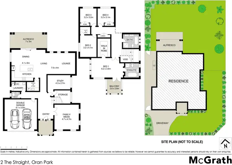 Floorplan of Homely house listing, 2 The Straight, Oran Park NSW 2570