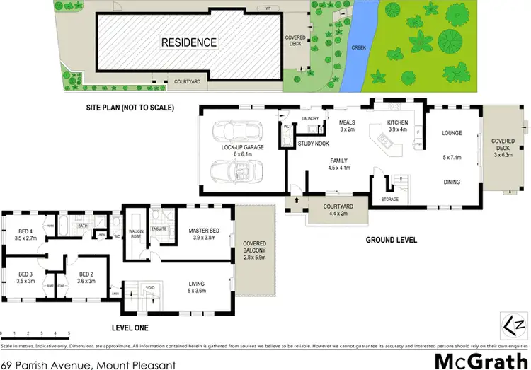 Floorplan of Homely house listing, 69 Parrish Avenue, Mount Pleasant NSW 2519