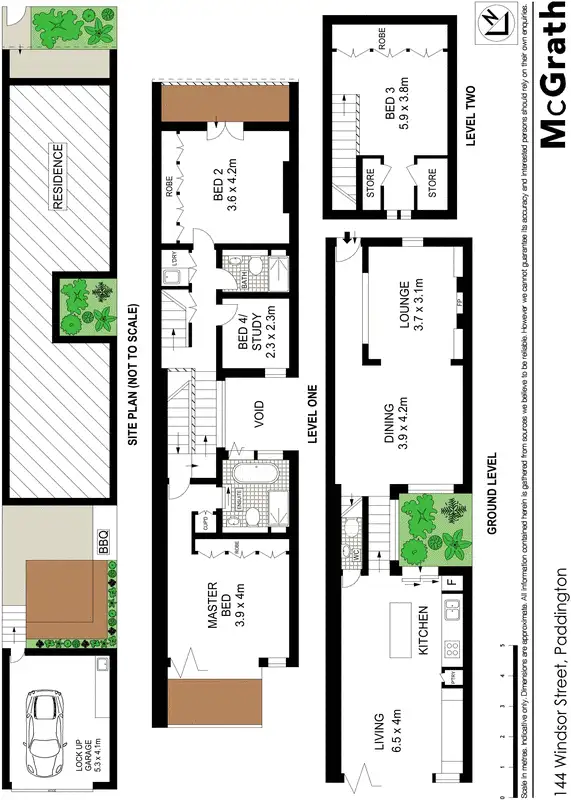 Floorplan of Homely house listing, 144 Windsor Street, Paddington NSW 2021