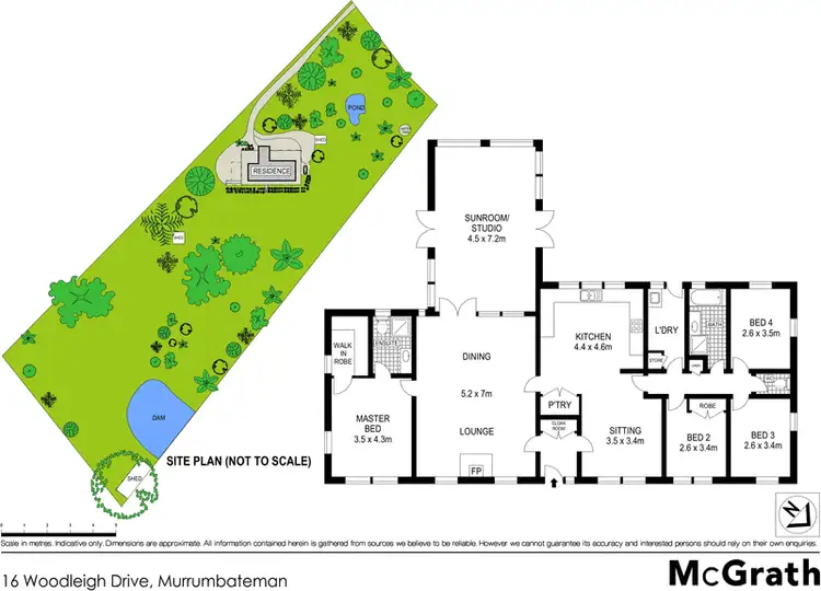 Floorplan of Homely house listing, 16 Woodleigh Drive, Murrumbateman NSW 2582