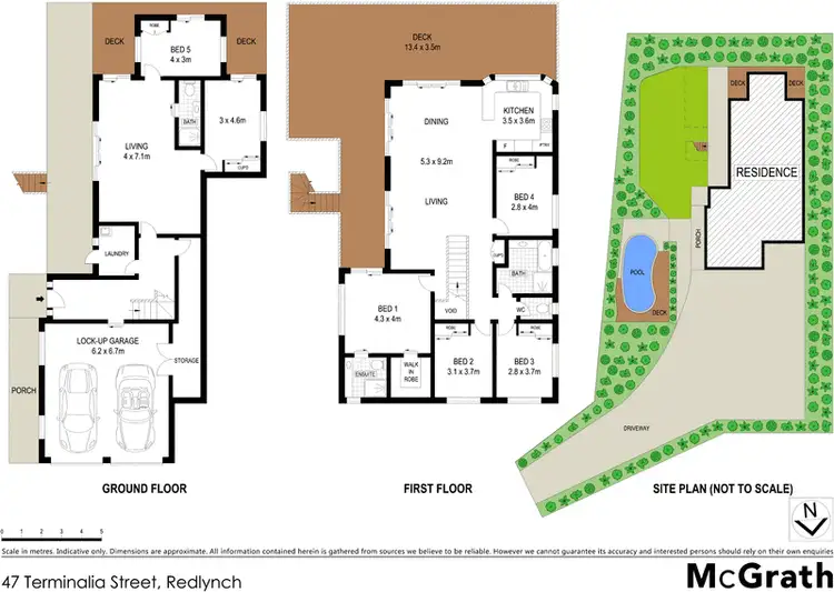 Floorplan of Homely house listing, 47 Terminalia Street, Redlynch QLD 4870