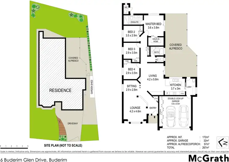 Floorplan of Homely house listing, 6 Buderim Glen Drive, Buderim QLD 4556